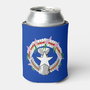 Northern Mariana Islands Flag Can Cooler
