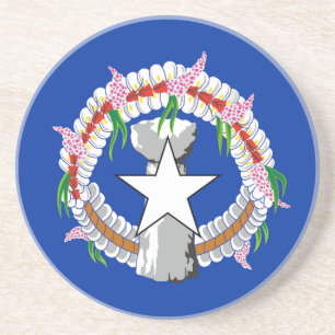 Northern Mariana Islands Flag Coaster