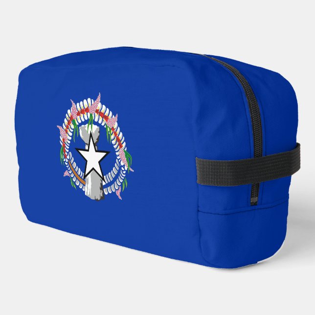 Northern Mariana Islands flag Dopp Kit (Left Corner)