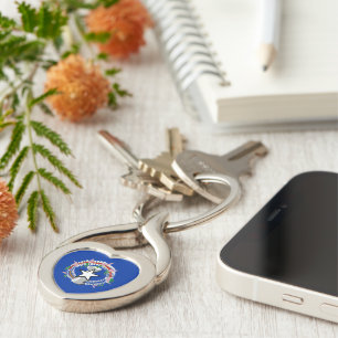 Northern Mariana Islands flag Key Ring