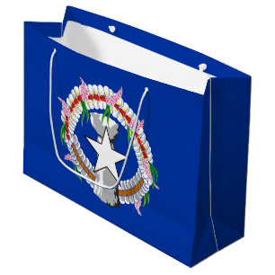 Northern Mariana Islands Flag Large Gift Bag