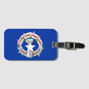 Northern Mariana Islands flag Luggage Tag