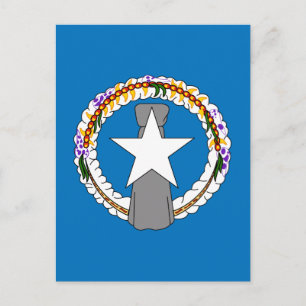 Northern Mariana Islands Flag Postcard