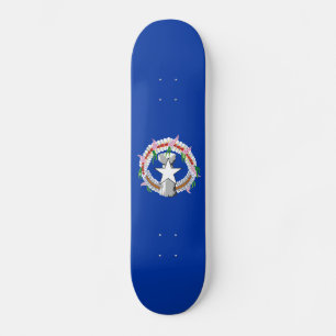 Northern Mariana Islands Flag Skateboard