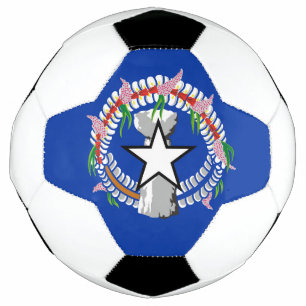 Northern Mariana Islands flag Soccer Ball