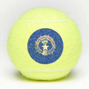 Northern Mariana Islands flag Tennis Balls