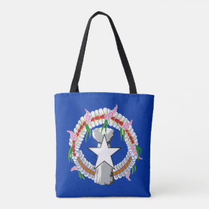 Northern Mariana Islands Flag Tote Bag
