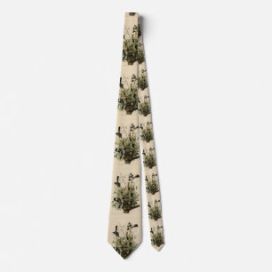 Northern Mocking Bird, Audubon's Birds of America Tie