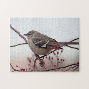 Northern mockingbird jigsaw puzzle