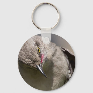 Northern Mockingbird takes a Bow Apparel & Gifts Key Ring