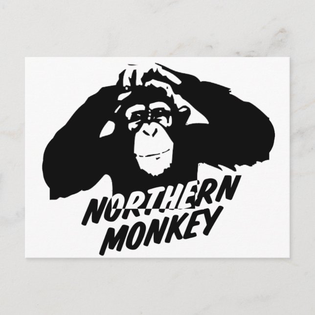 Northern Monkey Postcard (Front)