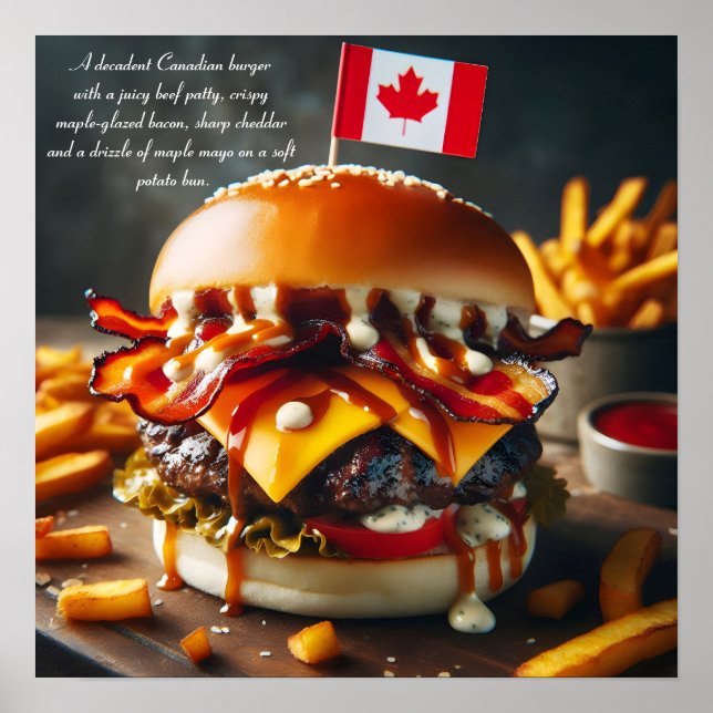 Northern Nibbler: Maple Bacon Bliss Poster (Front)