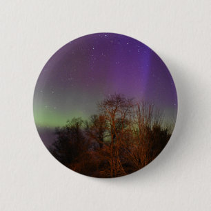 Northern Nights Keychain 6 Cm Round Badge