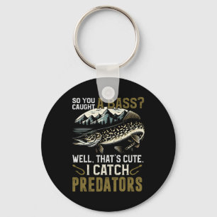 Northern Pike Fishing Key Ring