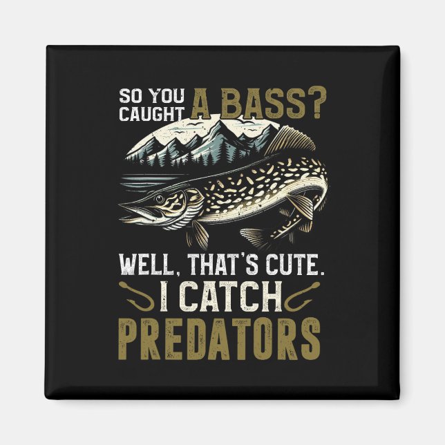 Northern Pike Fishing  Magnet (Front)