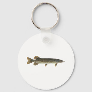 Northern Pike Key Ring