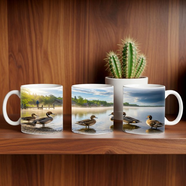 Northern Pintail Ducks Digital Mug Wrap Design (Creator Uploaded)