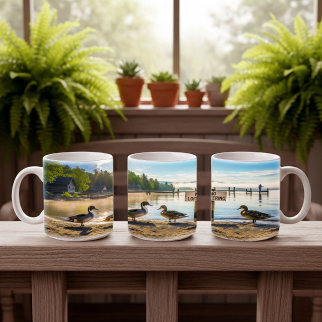 Northern Pintail Ducks Digital Mug Wrap Design (Creator Uploaded)