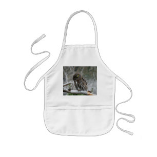 Northern Pygmy Owl Kids Apron