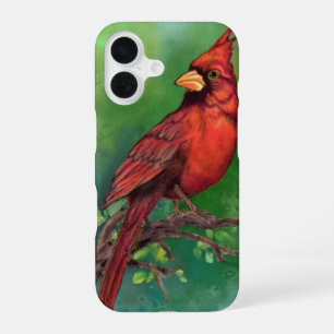 Northern Red Cardinal iPhone Case