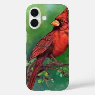 Northern Red Cardinal iPhone Case