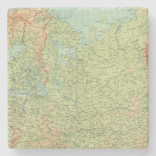 Northern Russia & Finland Stone Coaster