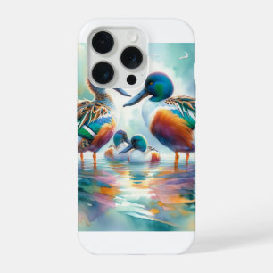 Northern Shovelers 290524AREF113 - Watercolor iPhone 15 Pro Case