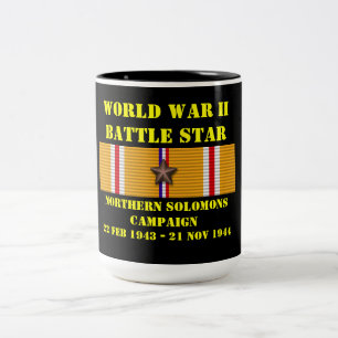 Northern Solomons Campaign Two-Tone Coffee Mug