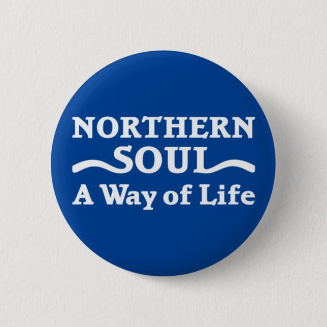 Northern Soul 6 Cm Round Badge (Front)