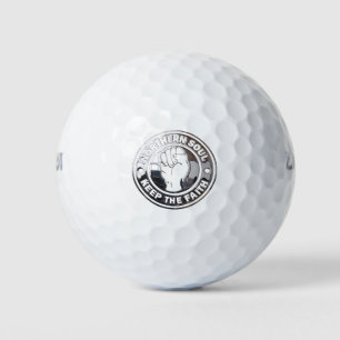 Northern Soul Chrome Golf Balls