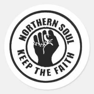 Northern Soul Classic Round Sticker