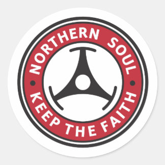 Northern Soul: Keep the Faith Classic Round Sticker