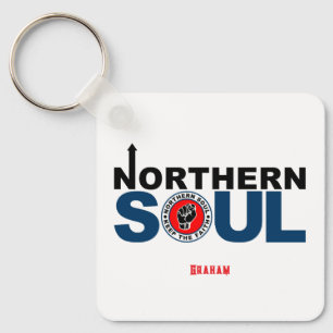 Northern Soul - Keep The Faith Key Ring