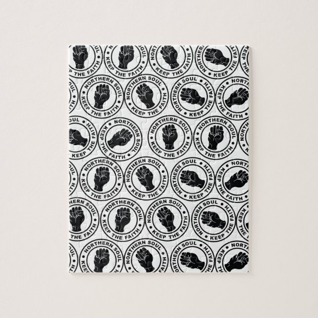 Northern Soul Mini Jigsaw Puzzle (Vertical)