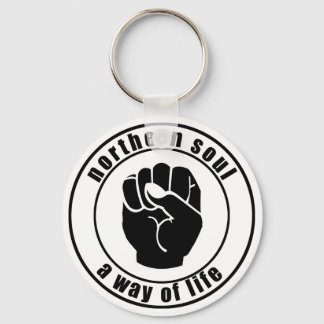 Northern Soul Patch A Way Of Life Keychain