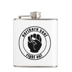 Northern Soul Right On Drink Flask