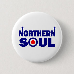 Northern Soul Scooter Mod 6 Cm Round Badge