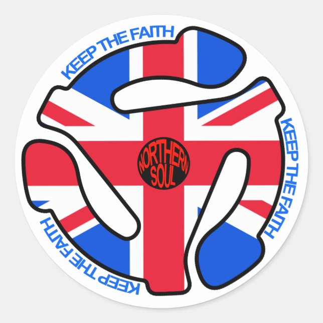 Northern Soul sticker (Front)
