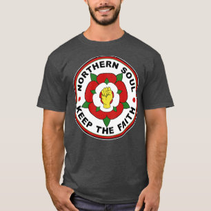 Northern Soul Tudor Rose T-Shirt