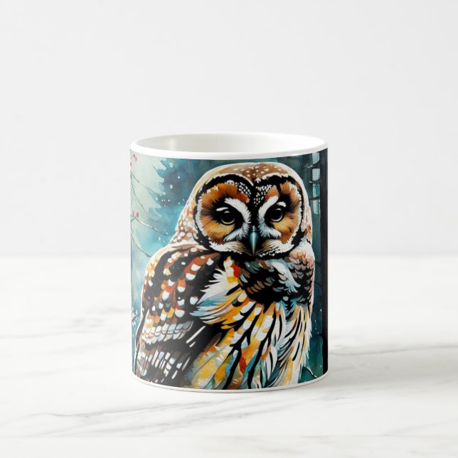Northern Spotted Owl Coffee Mug (Center)