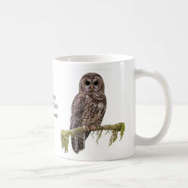 Northern Spotted Owl Coffee Mug (Right)