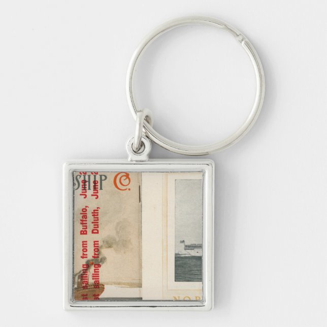 Northern Steamship Company Key Ring (Front)