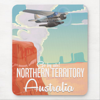 northern territory Australia travel cartoon Mouse Pad