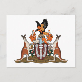 Northern Territory Coat of Arms Postcard
