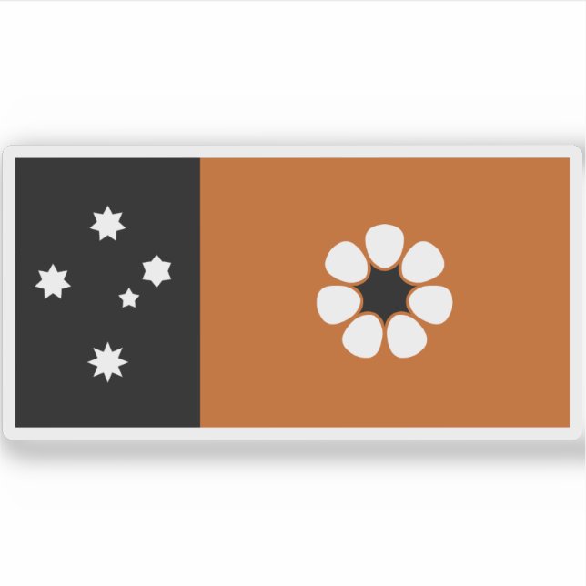 Northern Territory flag, Australian Commonwealth (Front)