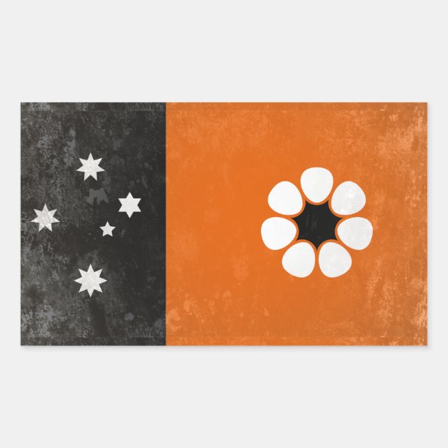 Northern Territory Rectangular Sticker (Front)