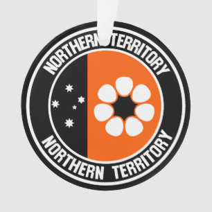 Northern Territory Round Emblem Ornament