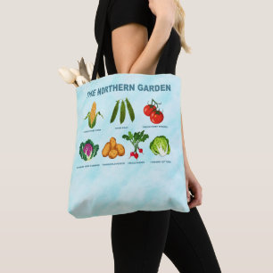 Northern Vegetable Garden Tote Bag