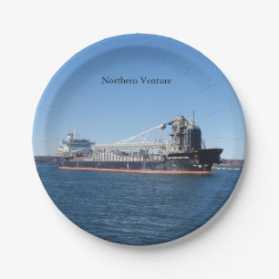 Northern Venture paper plate