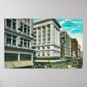 Northern View of Broadway from Eighth Poster